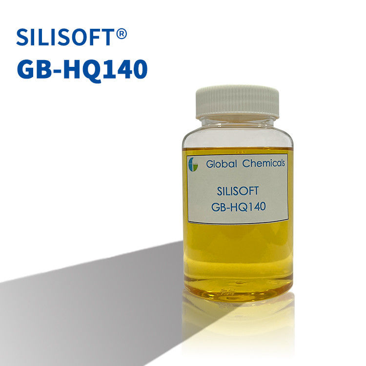 خفيف السيليكون الهيدروفيلي المنخفض الصفراء للقطن SILISOFT GB-HQ140 مع ناعمة جيدة ومقبض داخلي ناعم