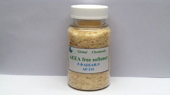 AF - 11S رقائق المُرَقِّي الكاتيني الضعيف ومُرَقِّي AEEA الحر للمنسوجات